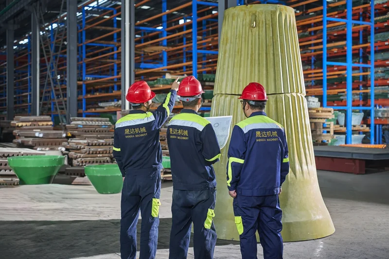 Gyratory Crusher Wear Parts Customized